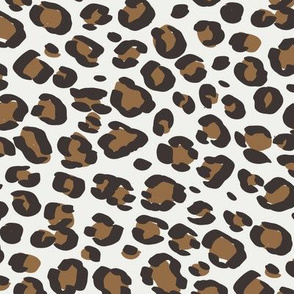 leopard print fabric sfx1044 chipmunk - animal print, cheetah print, leopard print - baby girl, nursery