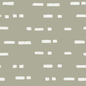 lines sage fabric - sfx0110 - stripes, nursery stripe, gender neutral stripe, earthy stripe, boho, dash 