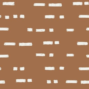 lines pecan fabric - sfx1336  - stripes, nursery stripe, gender neutral stripe, earthy stripe, boho, dash 