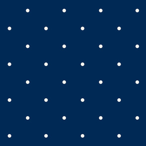 Aligned small beige dots over dark blue