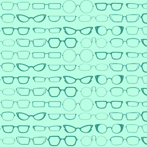 Glasses - Teal