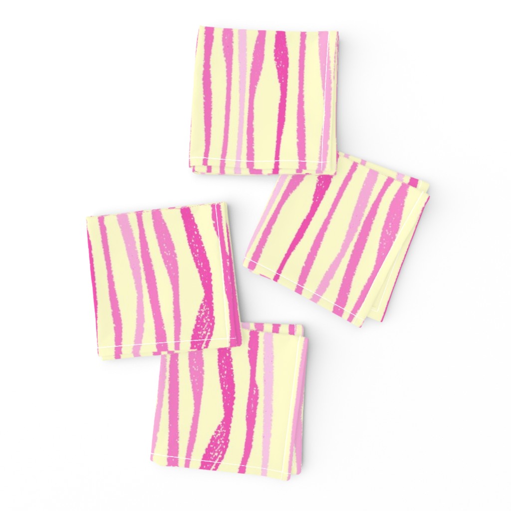 PINK WAVY STRIPES