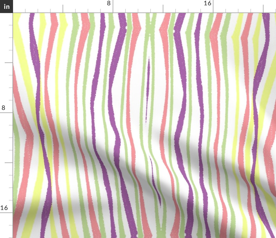 MULTI COLOR WAVY LINES