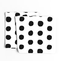 Jumbo Dots in black dots on white