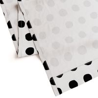 Jumbo Dots in black dots on white