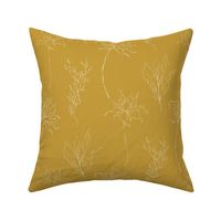 COUNTRY OCHER FLORAL