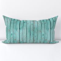 Old Chippy paint Wood Aqua Teal