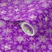 Fancy Snowflakes purple