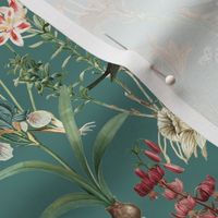 Dragonfly Garden Mallard Green // standard