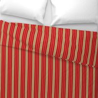 Stripe 1 - Red Tan Ivory ©Julee Wood
