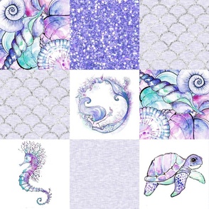 Under the Sea/mermaid - Purple