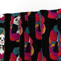 Adorable Panda Bear Pattern 