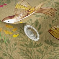 Birdsong Meadow {Linen}