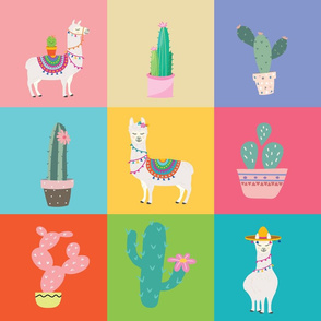 Llamas and Cacti