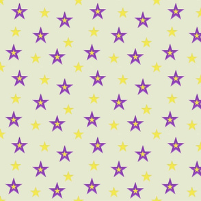 Purple and Yellow Stars (small)