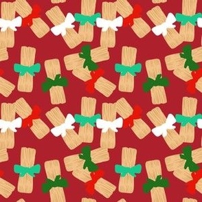 Tamales and bows