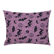 Bats and Jacks ~ Dusty Purple