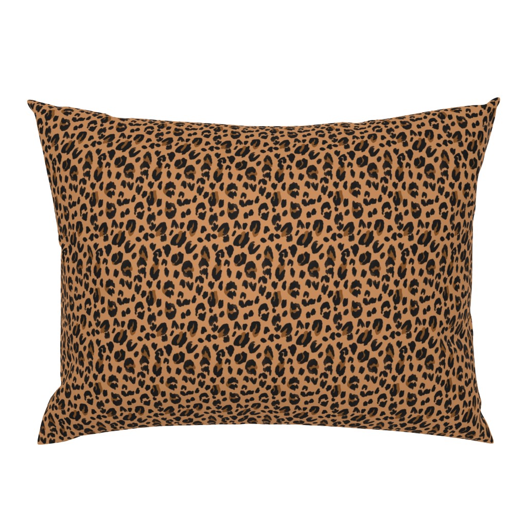 Leopard - black brown on tan