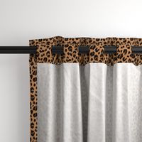 Leopard - black brown on tan