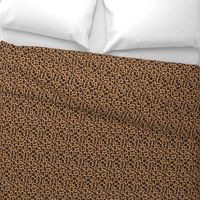 Leopard - black brown on tan