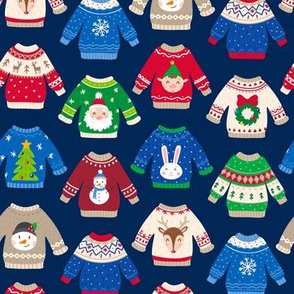 Christmas Sweaters-Trad-Navy