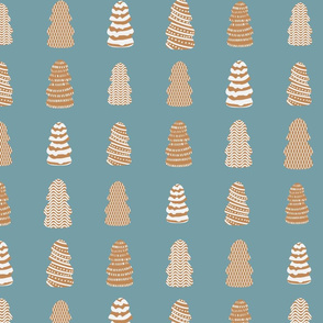 gingerbread christmas trees by rysunki_malunki