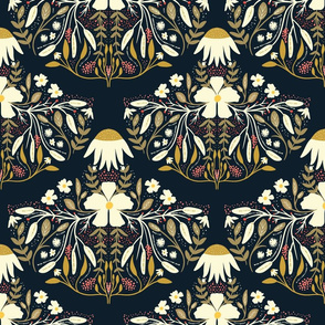 2019 winter flora design challenge - 77 designs collected by spoonflower