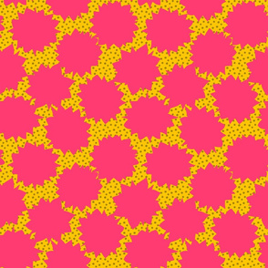 Comic Pop Art - Pink & Yellow