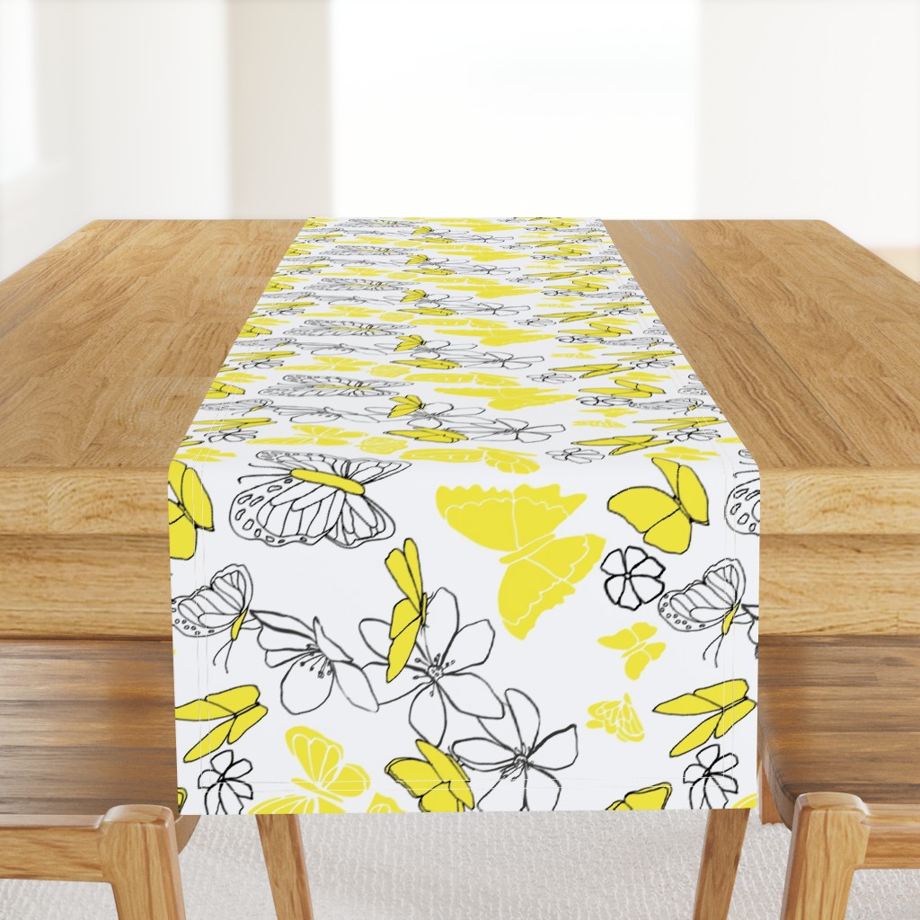 Celebrate! Happy Butterflies Tea Towel