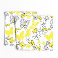 Celebrate! Happy Butterflies Tea Towel