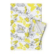 Celebrate! Happy Butterflies Tea Towel