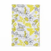 Celebrate! Happy Butterflies Tea Towel