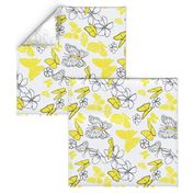 Celebrate! Happy Butterflies Tea Towel