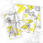 Celebrate! Happy Butterflies Tea Towel