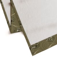 ★ SKATER, DON’T GO STRAIGHT! ★ Camouflage Green, Large Scale / Collection : Skateboard Tricks – Urban Prints