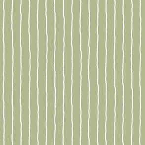 Ticking Swirled Stripes OLIVE ©Julee Wood