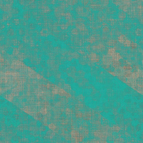 Chevron Collage - verdigris