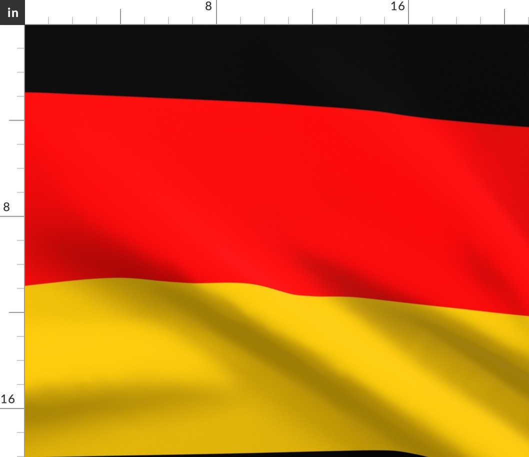 Jumbo Germany Flag Black Red Yellow Gold Horizontal Stripes