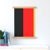 Jumbo Germany Flag Black Red Yellow Gold Vertical Stripes