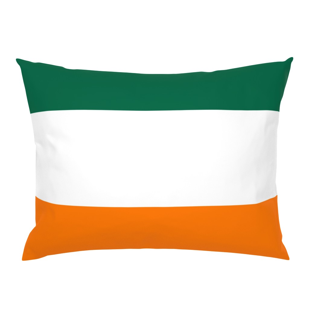 Jumbo Ireland Flag Green White Orange Horizontal Stripes