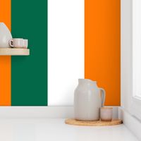 Jumbo Ireland Flag Green White Orange Vertical Stripes