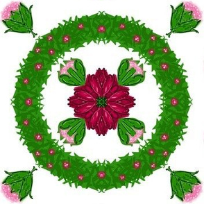 Festive Winter Wreaths - Large Scale
