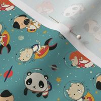 Cute Astronauts Animals For Kids, Baby, Babies, Children, kids