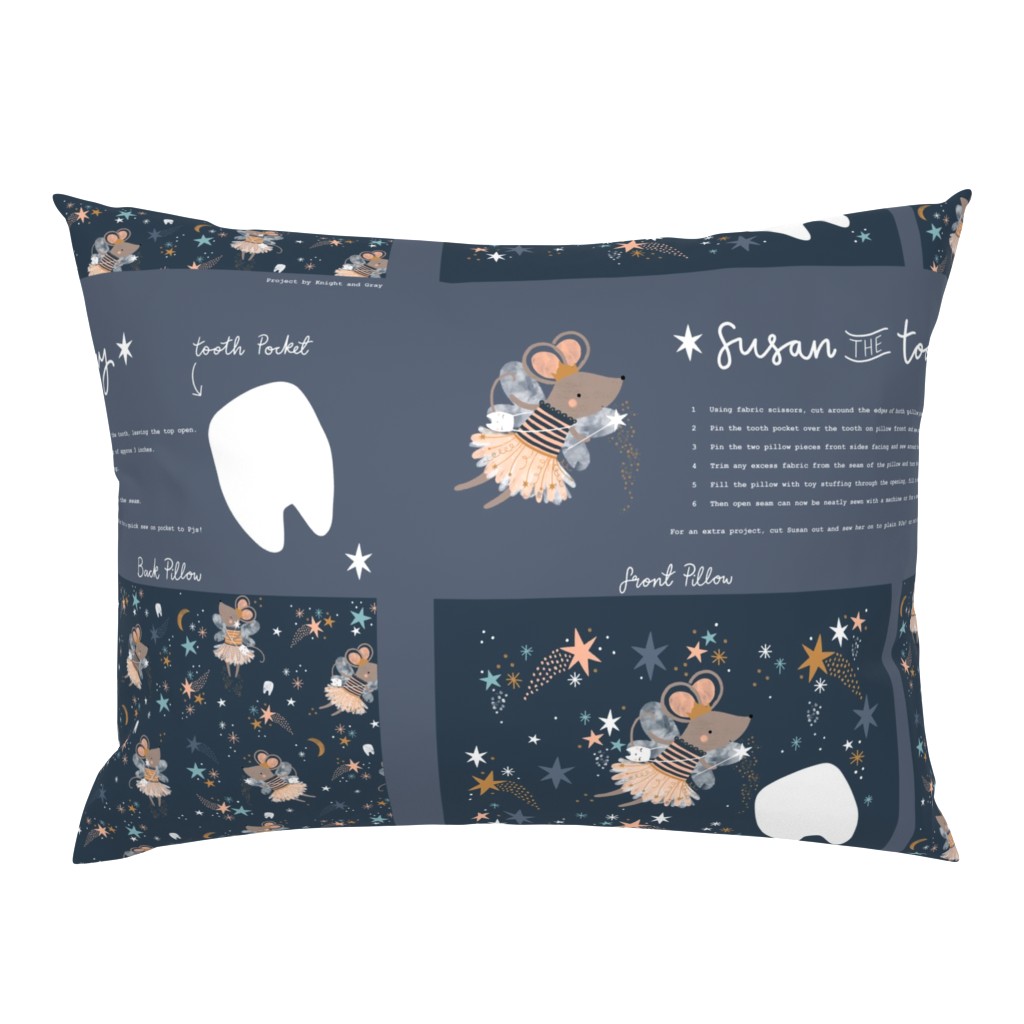 Susan tooth fairy DIY pillow