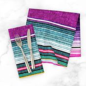 serape southwest stripes - purple -  LAD19