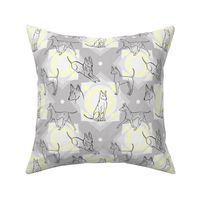 Thai Ridgeback Pattern (Light Grey Background)