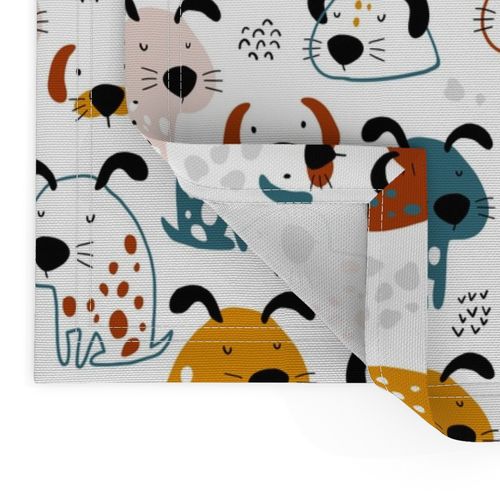 Funny dogs print 