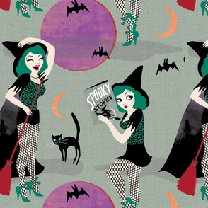 Pin up witch grey by Mount Vic and Me