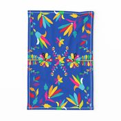 Mexican folk art otomi tea towel