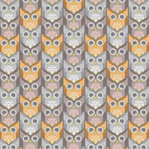 woodland owl chevron